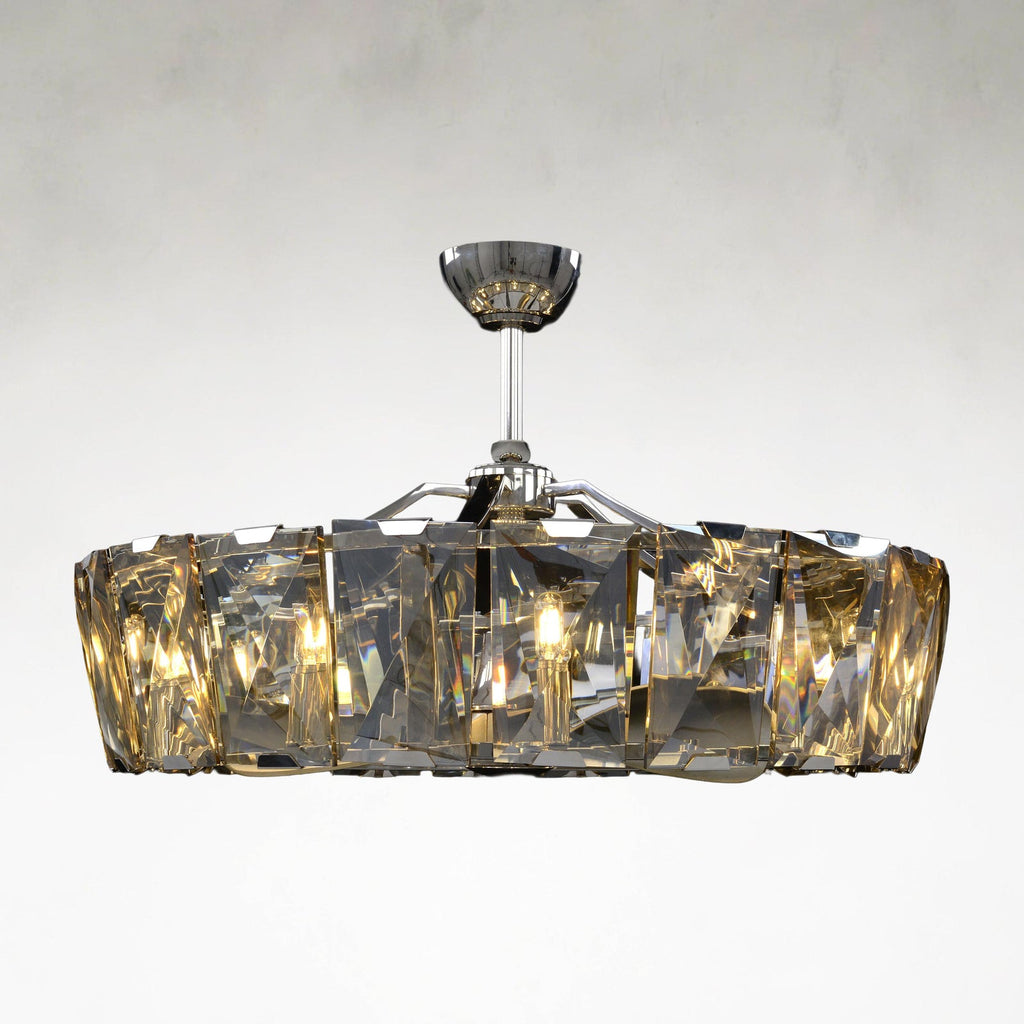Iron Linear chandelier - Quinn Stone for dining room view 1