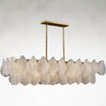 Acrylic chandelier - Nysa Stone for dining room view 1