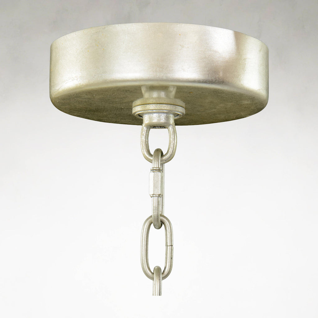 Silver Crystal chandelier - Viola Stone for dining room view 8