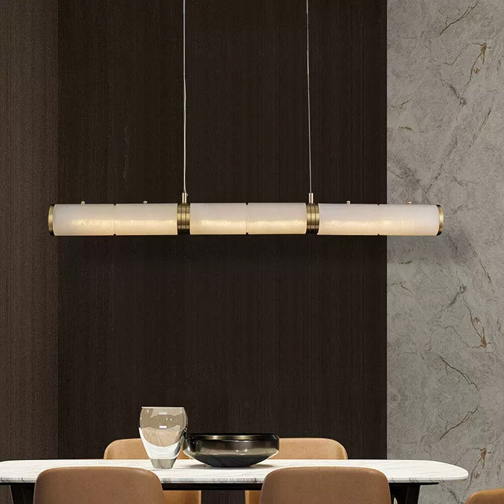 Brass Brass chandelier - Greer House for dining room view 4