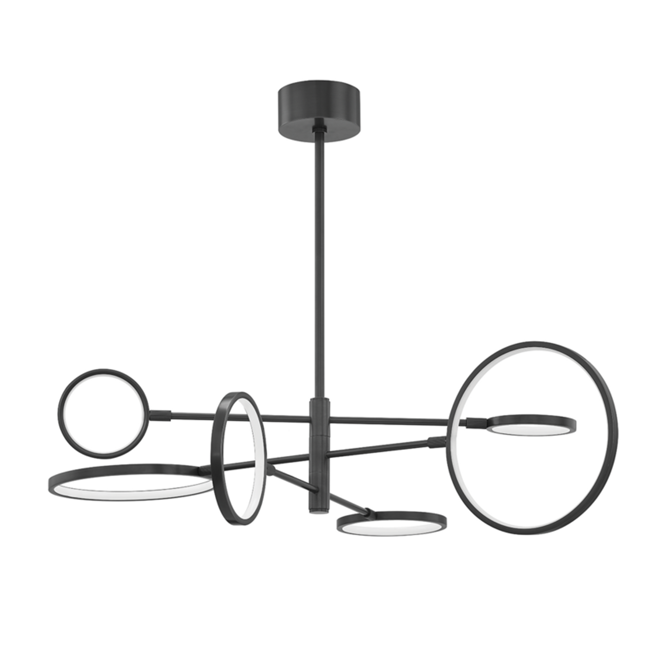 Brass Brass chandelier - Ion Dawn for dining room view 1