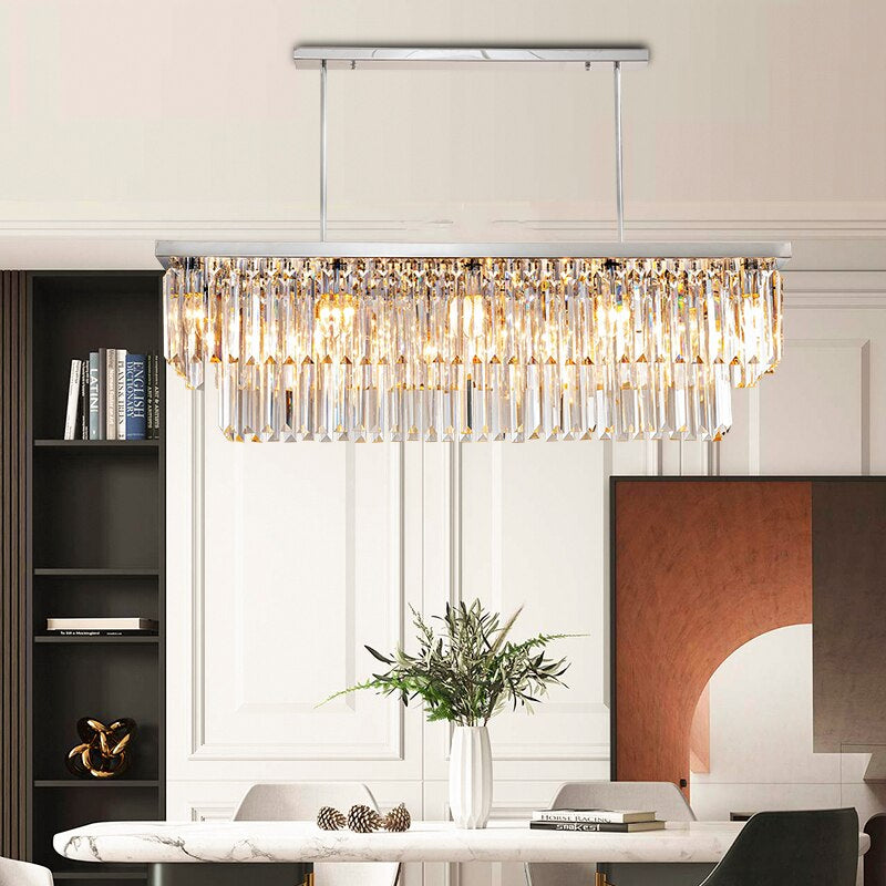 Crystal chandelier - Seren Court for dining room view 1
