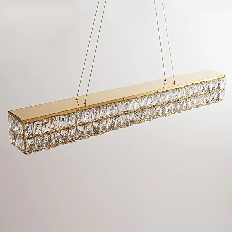 Clear Crystal chandelier - Esme Lane for dining room view 7