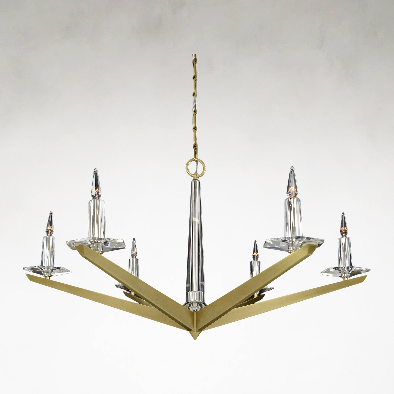 Crystal chandelier - Jessa Stone for dining room view 1