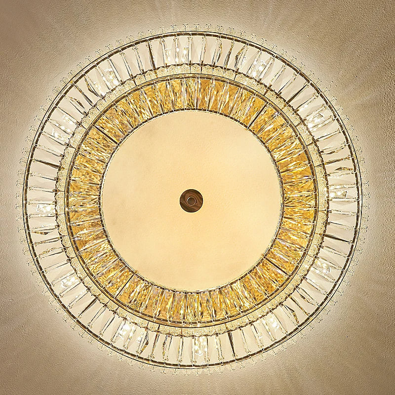 Clear Crystal chandelier - Celeste Bay for dining room view 4