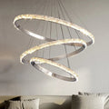 Clear Crystal Round chandelier - Oriel Bay for dining room view 1