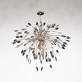 Crystal Linear chandelier - Seren Stone for dining room view 1