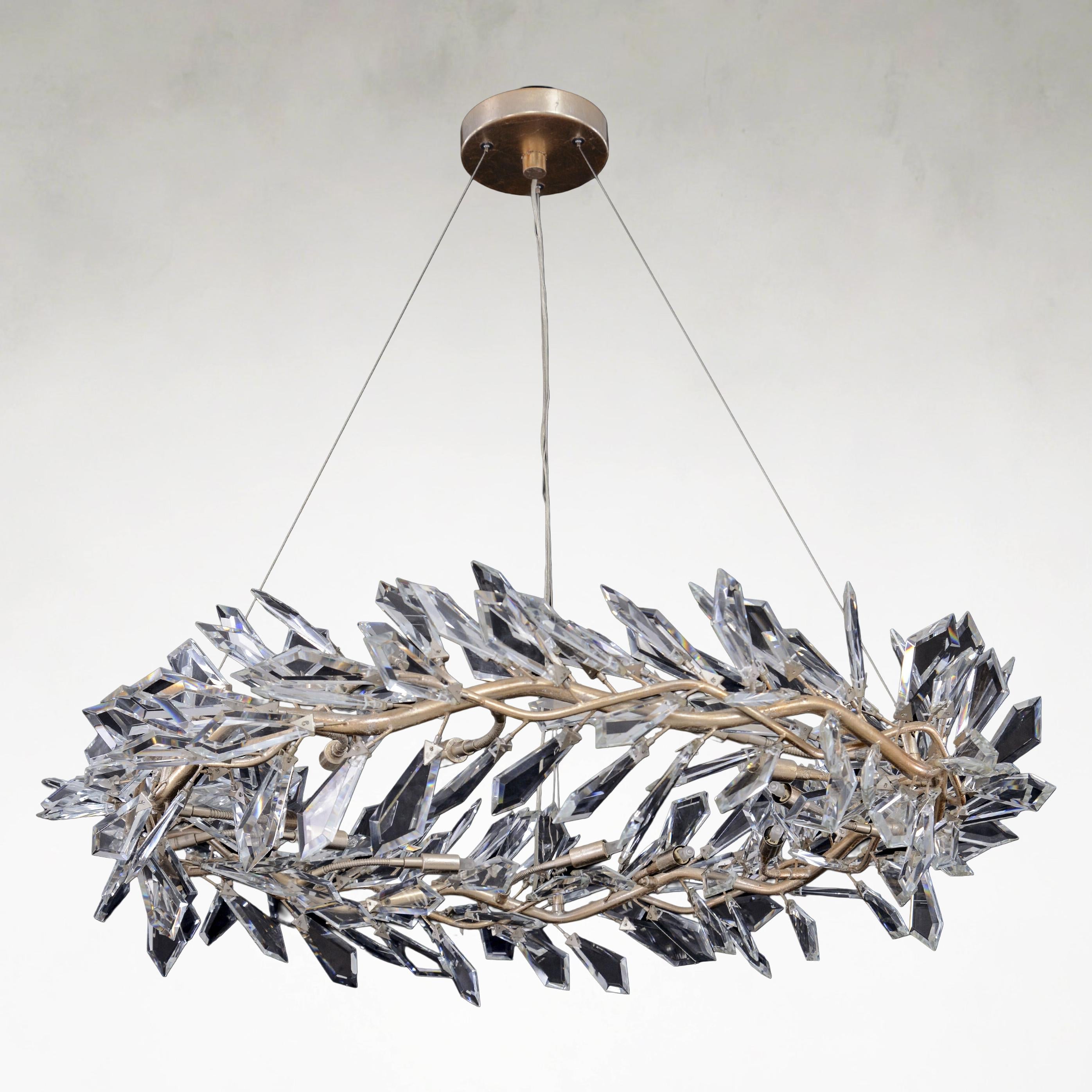 Crystal chandelier - Ion Stone for dining room view 3