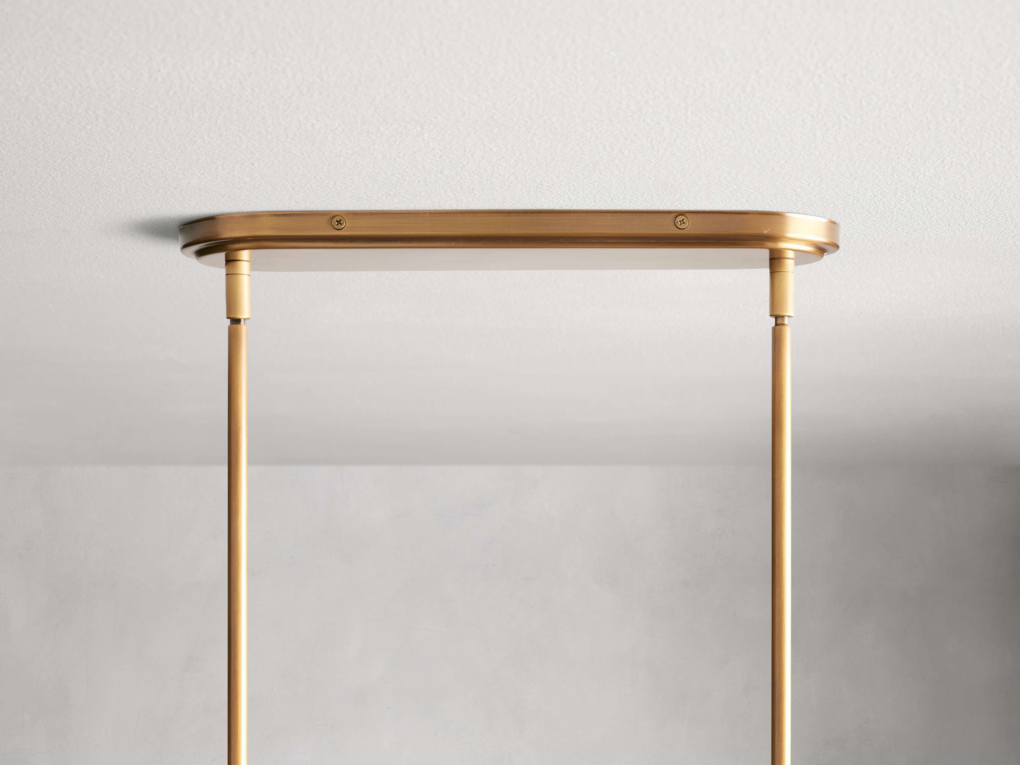 Black Glass Linear chandelier - Kairo Wisp for dining room view 9