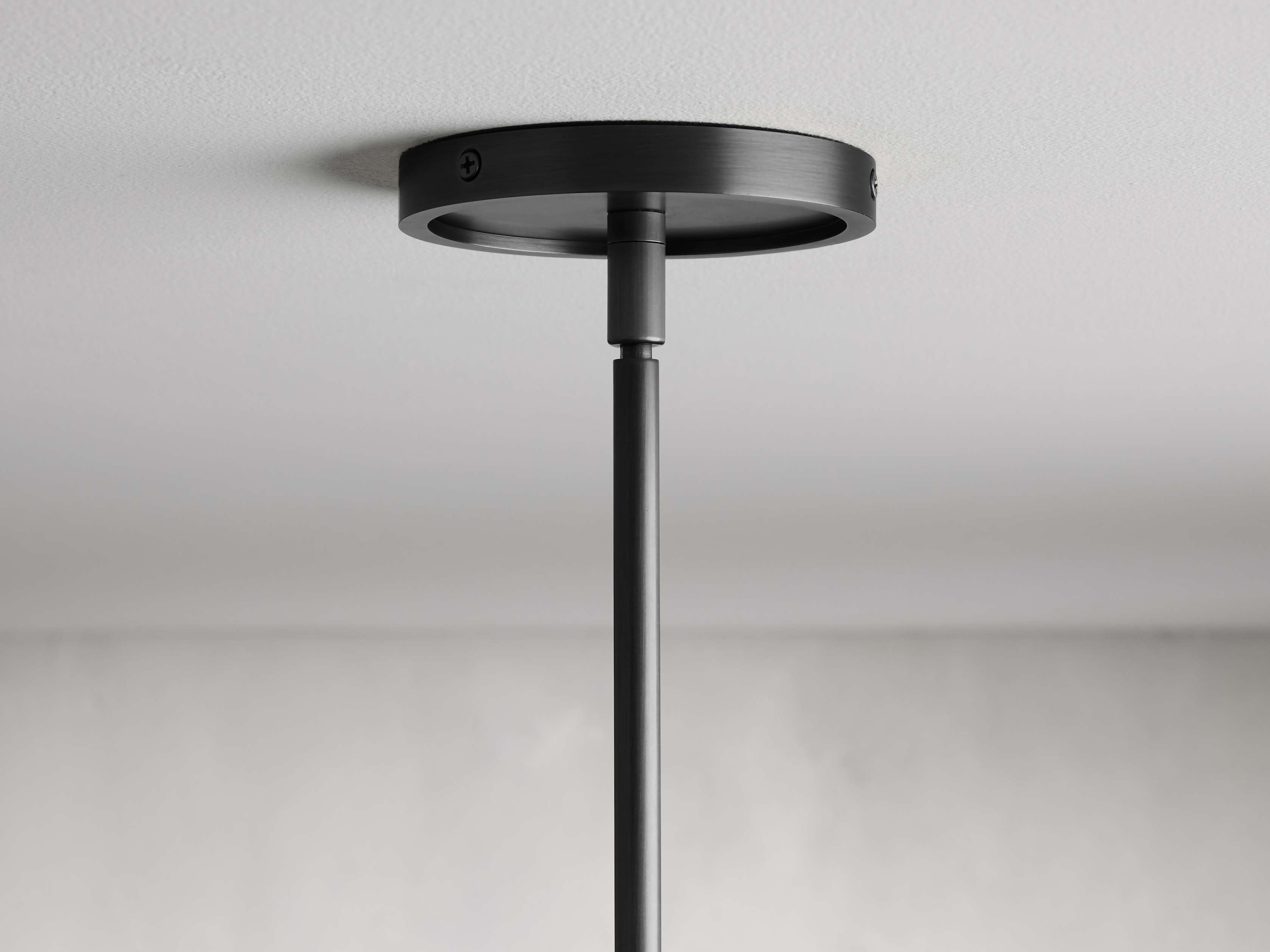 Black Brass chandelier - Keira Wisp for dining room view 5