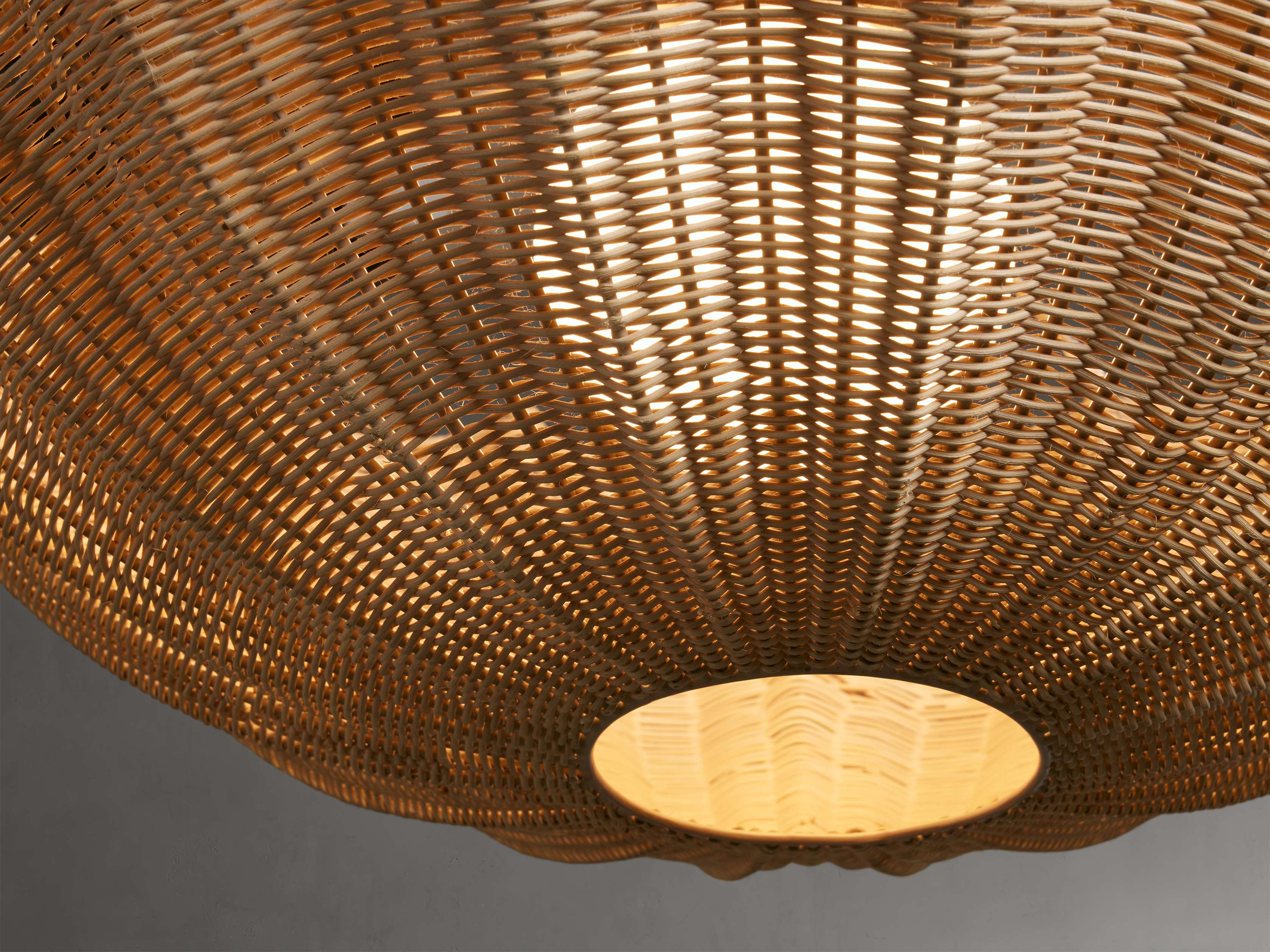 Clear Glass Linear chandelier - Pavia Wisp for dining room view 3