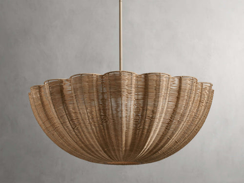 Clear Glass Linear chandelier - Pavia Wisp for dining room view 2