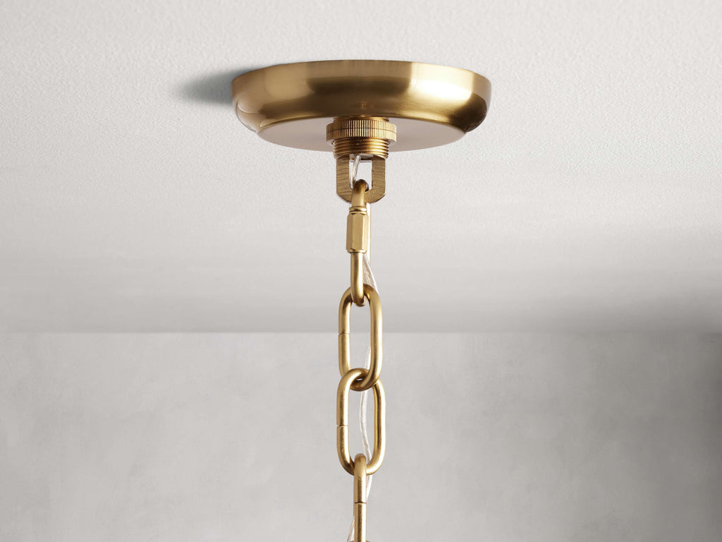 Black Crystal Round chandelier - Arden Court for dining room view 5
