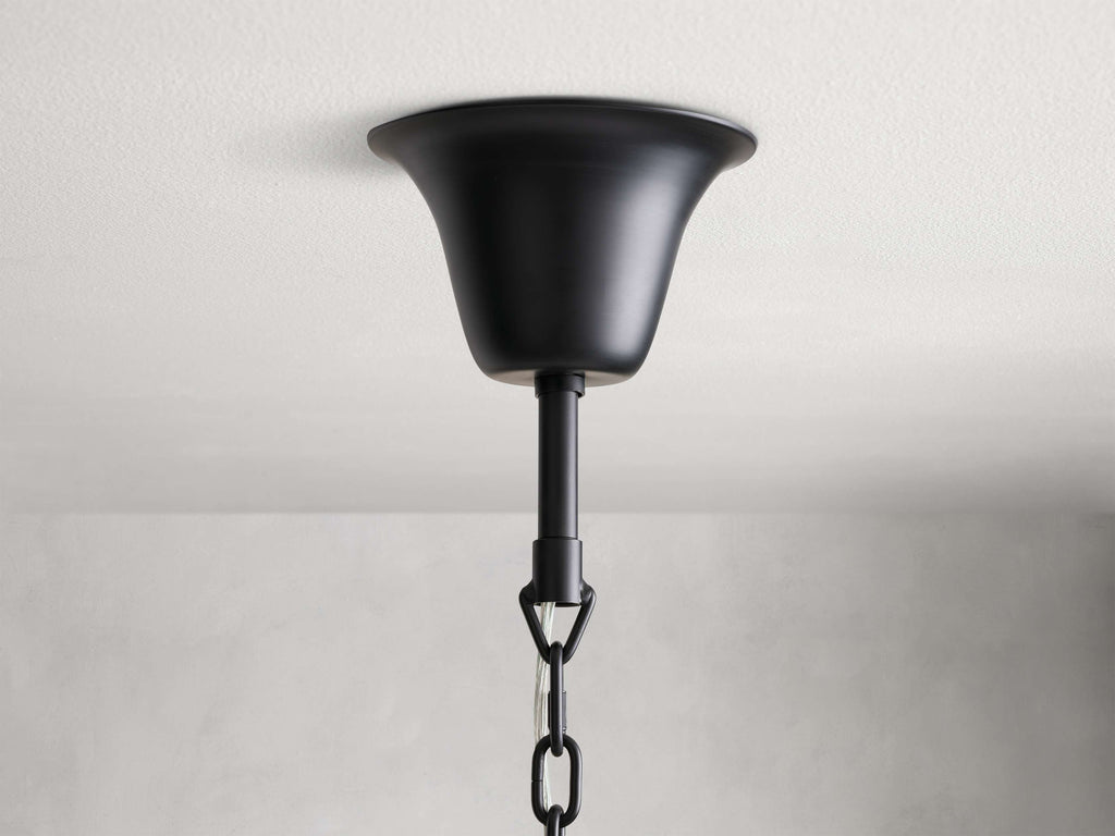 Clear Crystal Tiered chandelier - Ion Wisp for dining room view 2