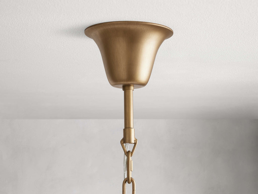 Clear Crystal Tiered chandelier - Ion Wisp for dining room view 11