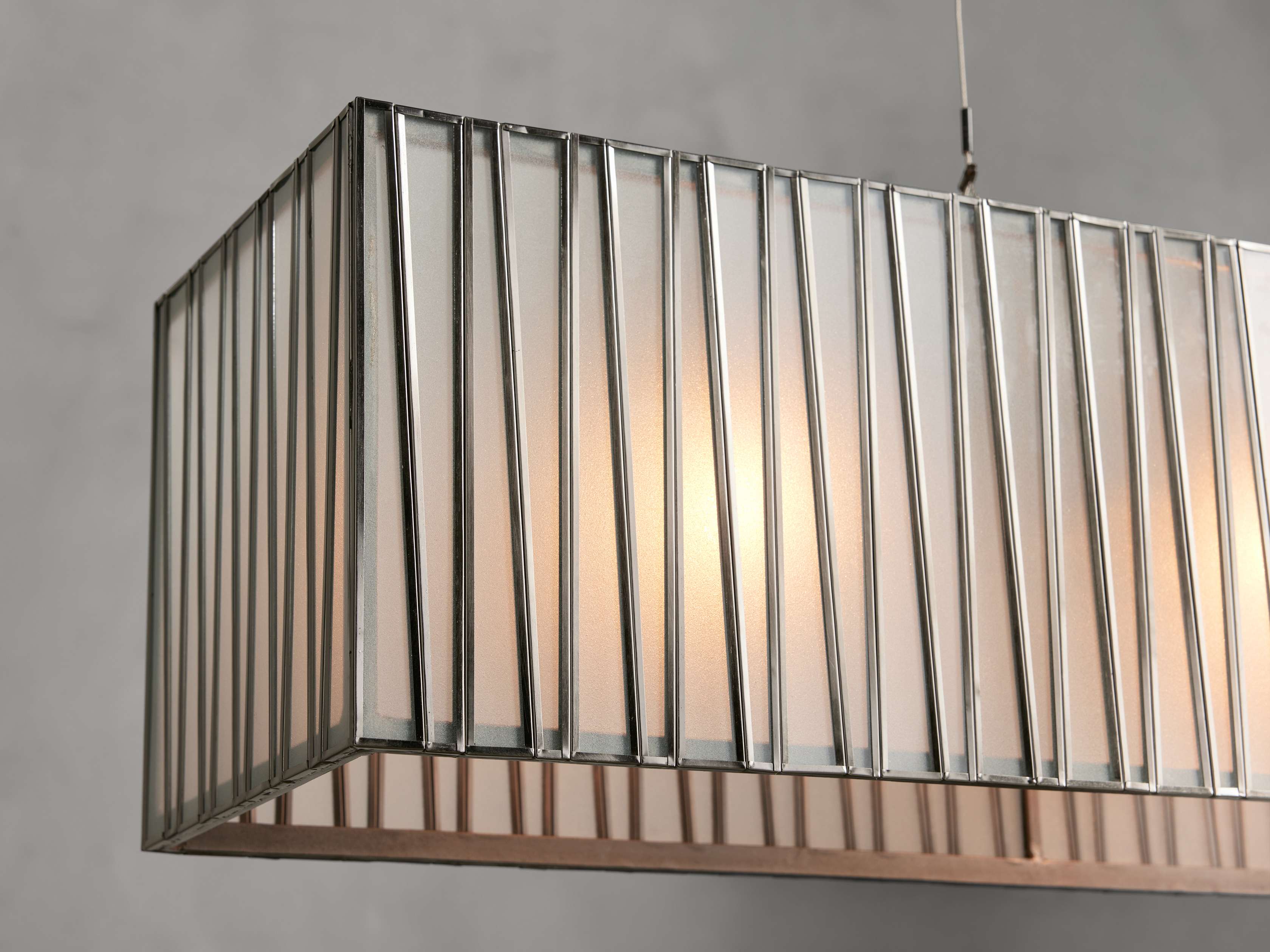Black Glass Candle chandelier - Verona Wisp for dining room view 18