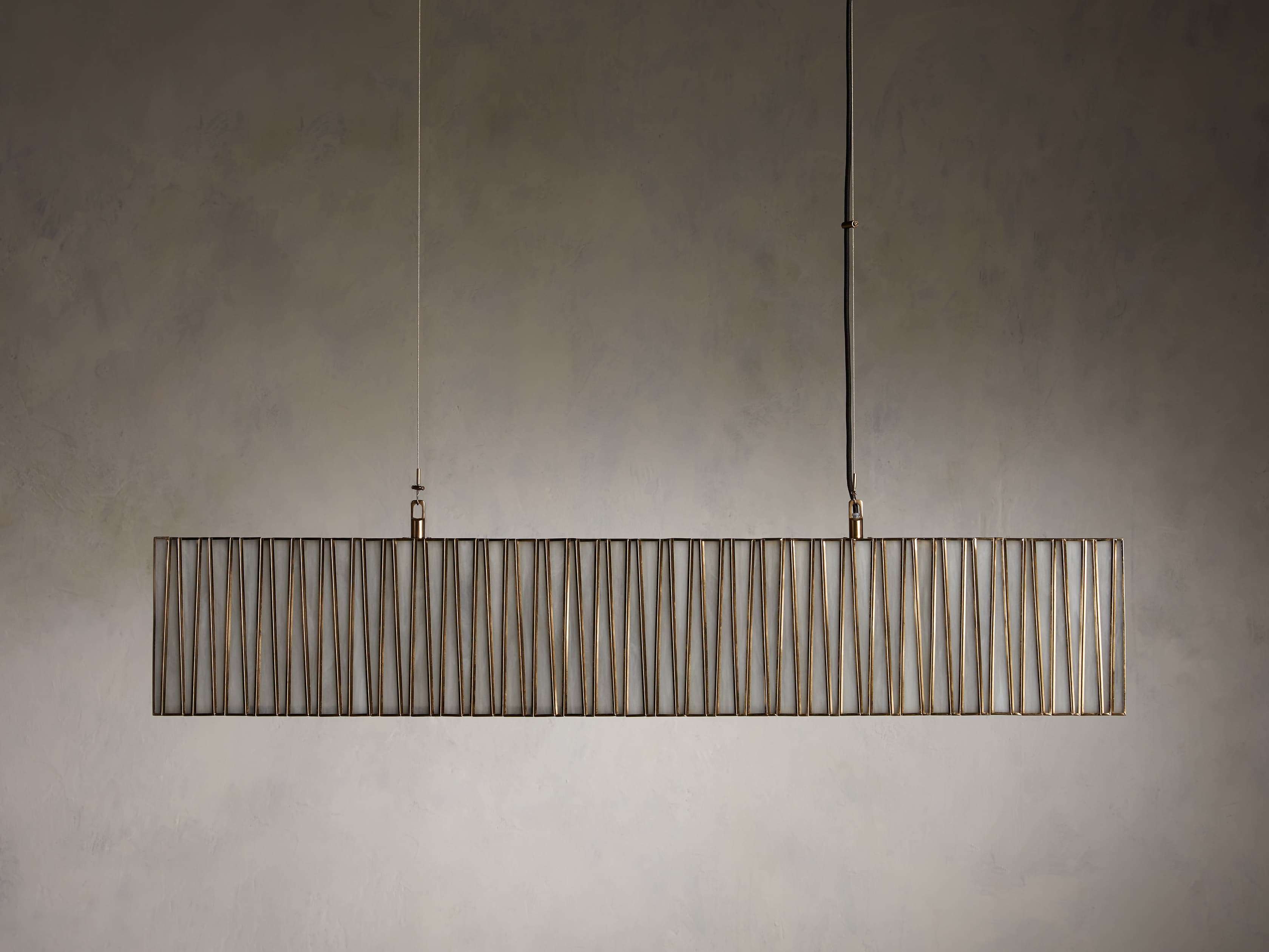 Black Glass Candle chandelier - Verona Wisp for dining room view 26