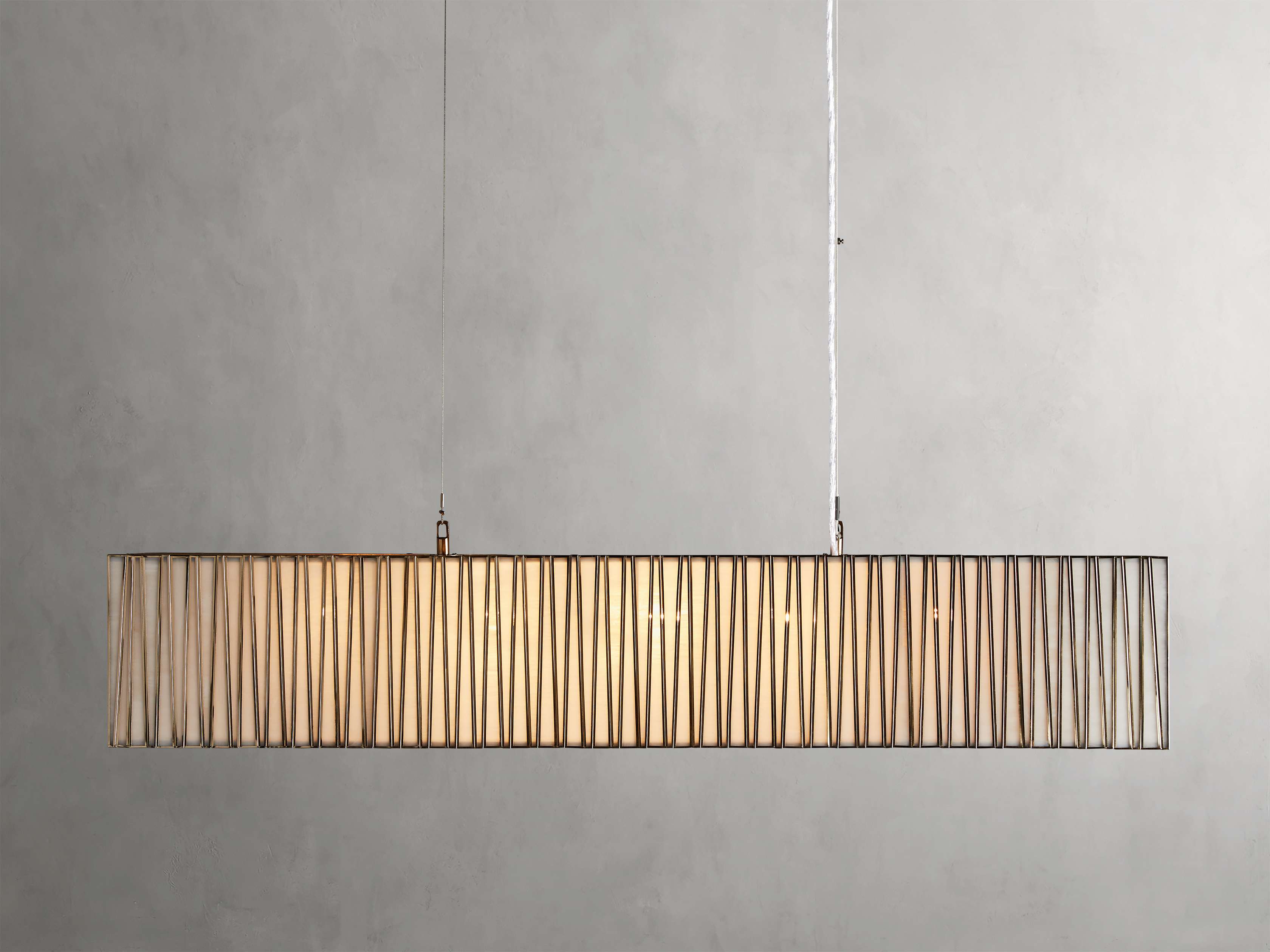 Black Glass Candle chandelier - Verona Wisp for dining room view 8