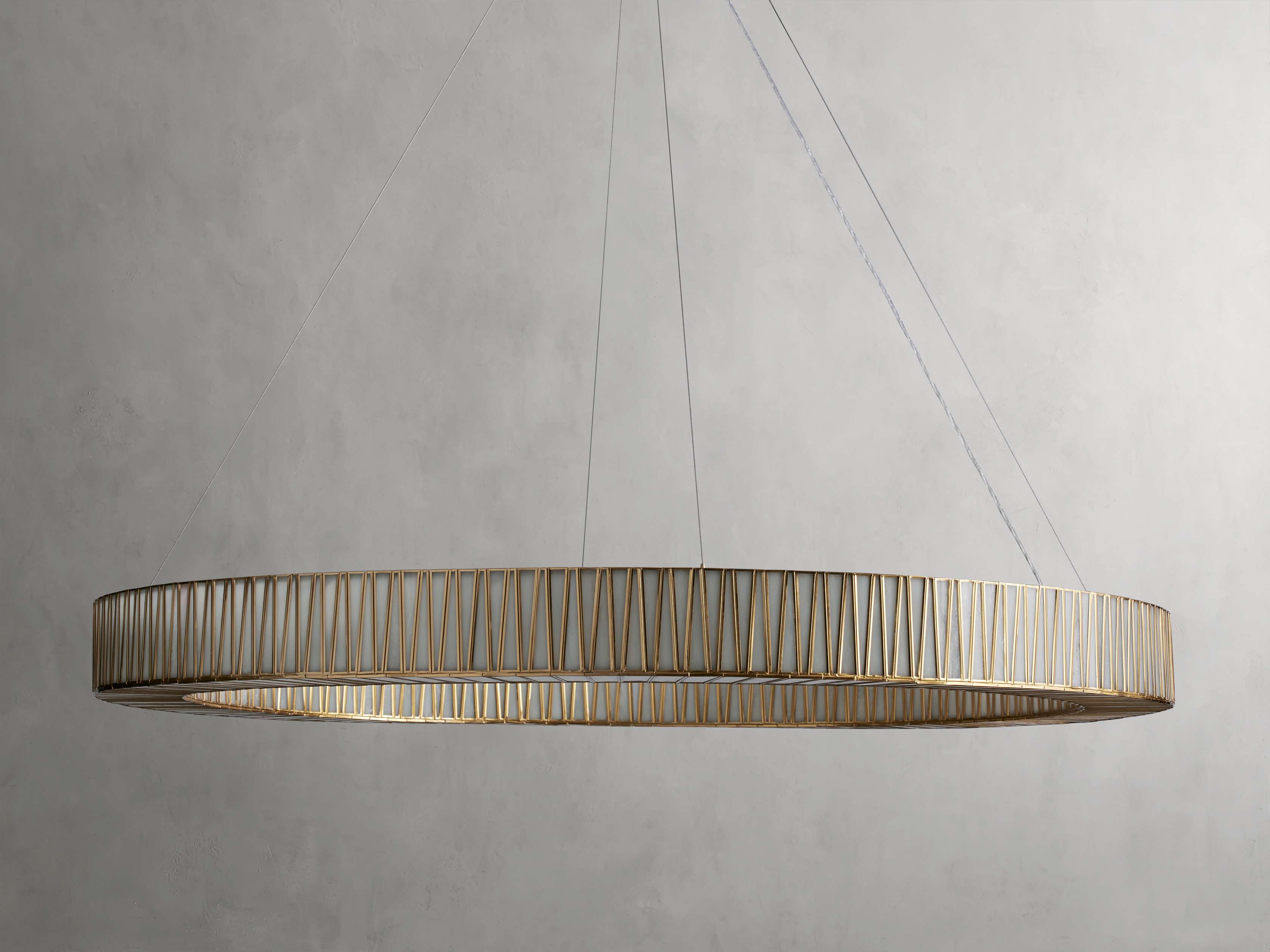 Black Glass Round chandelier - Elara Court for dining room view 21