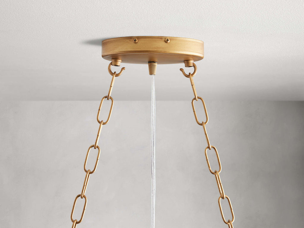 Clear Crystal Linear chandelier - Solene Court for dining room view 15
