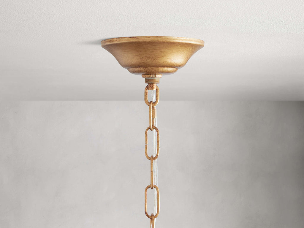 Clear Crystal Linear chandelier - Solene Court for dining room view 12