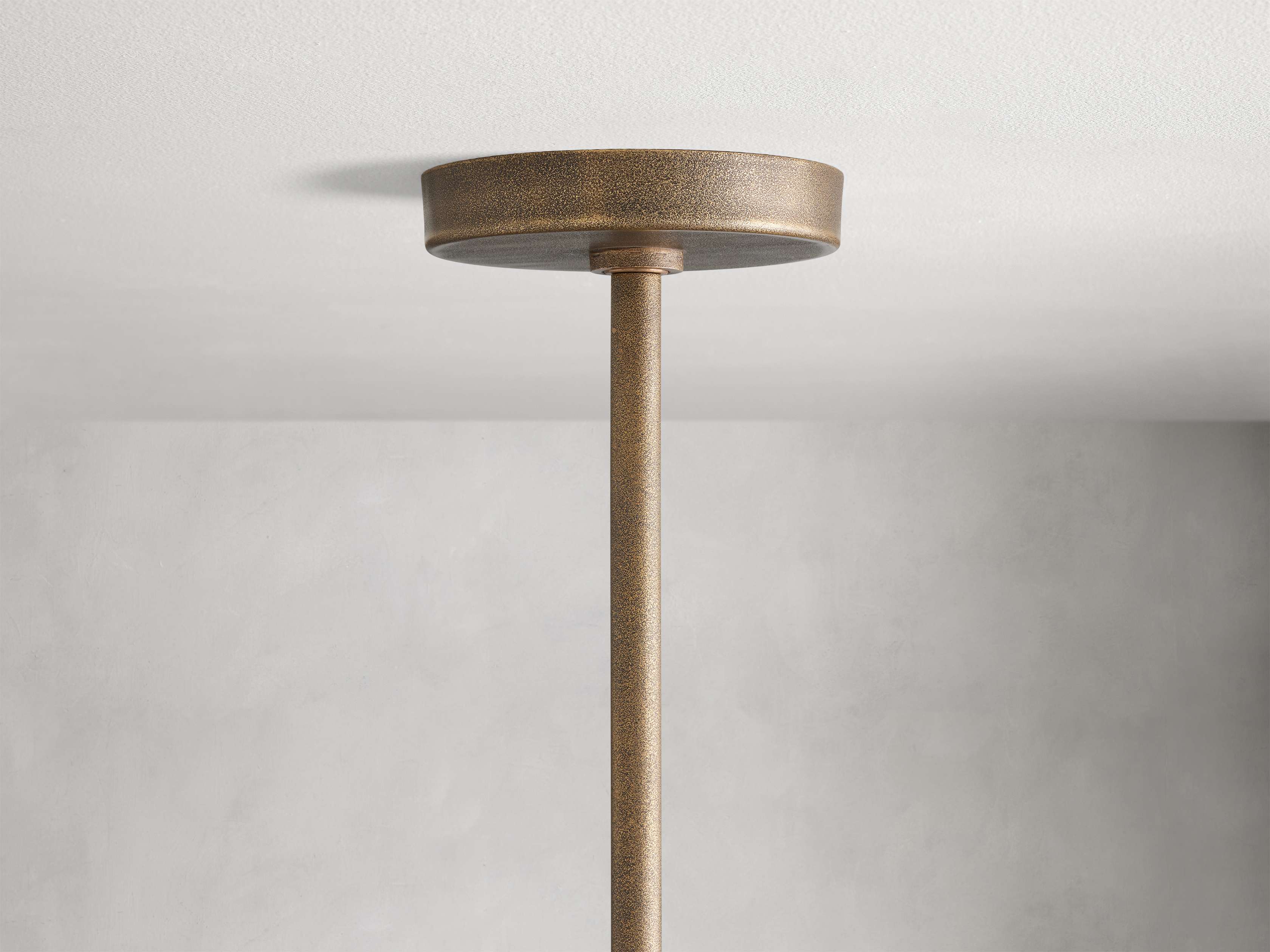 Clear Brass Linear chandelier - Gemma Wisp for dining room view 25