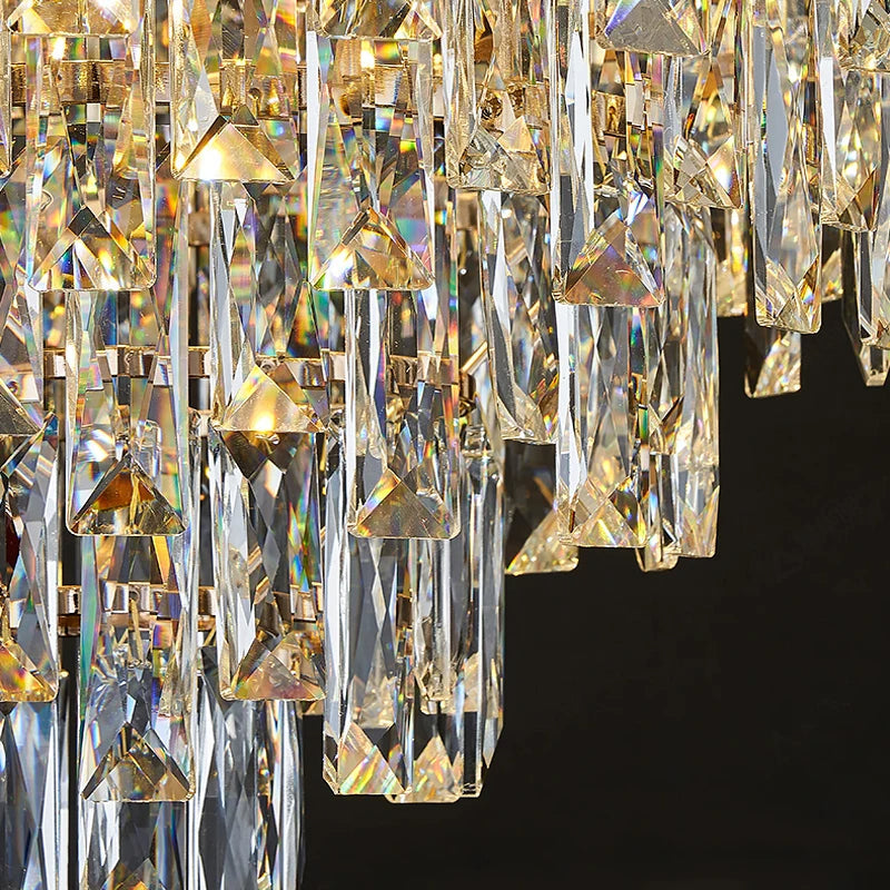 Clear Crystal chandelier - Arden Lane for dining room view 6