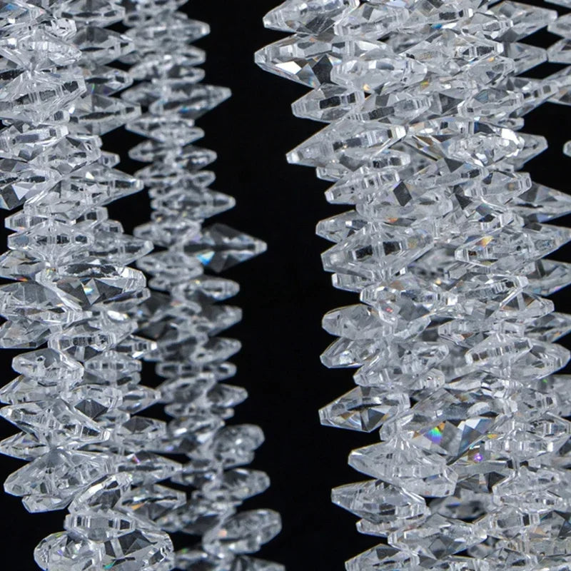 Clear Crystal chandelier - Tova Lane for dining room view 7