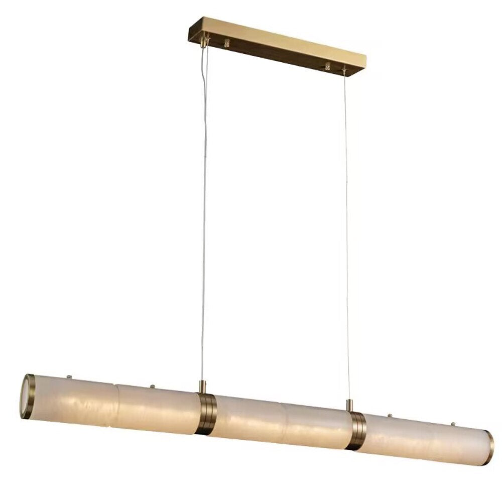 Brass Brass chandelier - Greer House for dining room view 6
