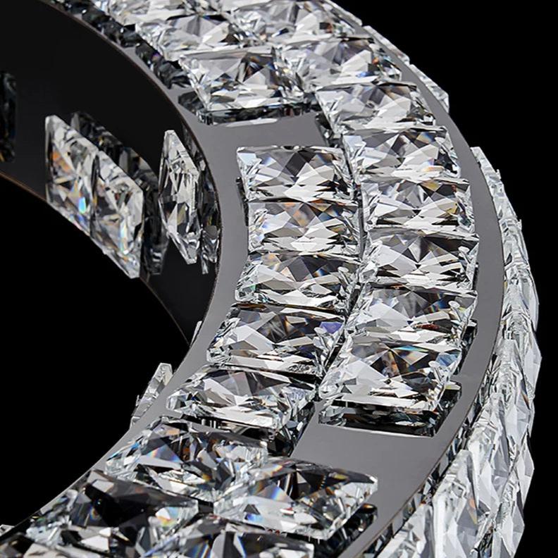 Black Crystal chandelier - Juno House for dining room view 5
