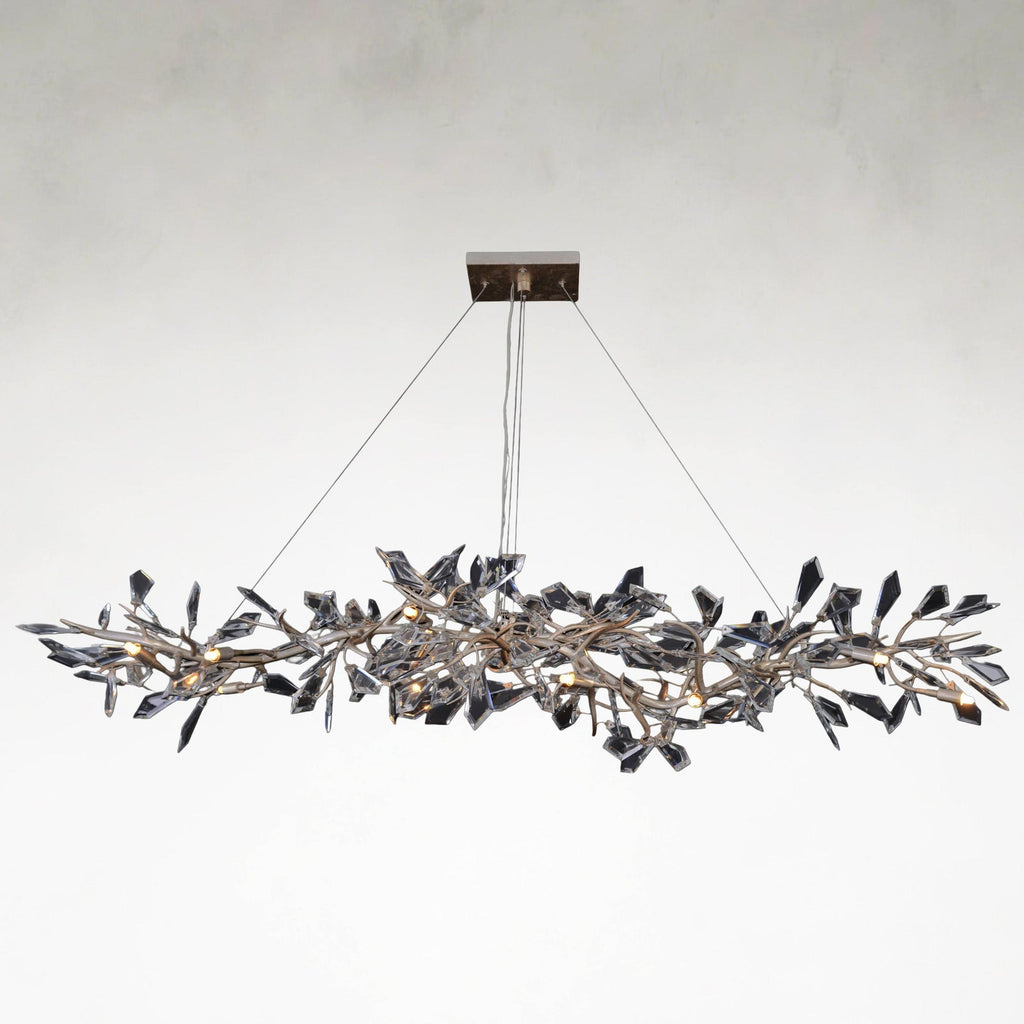 Crystal chandelier - Thalia Stone for dining room view 1