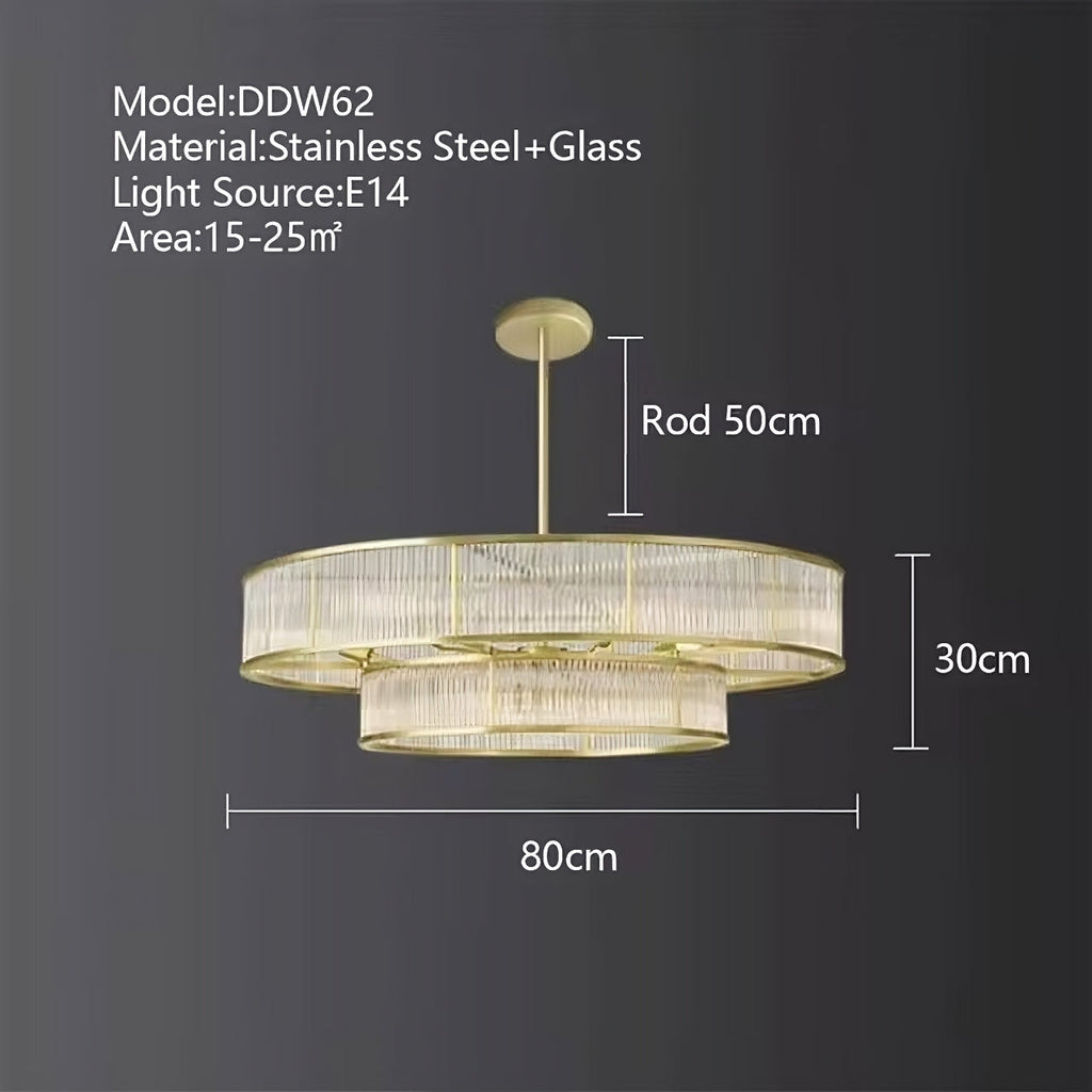 Crystal chandelier - Seren Bay for dining room view 7