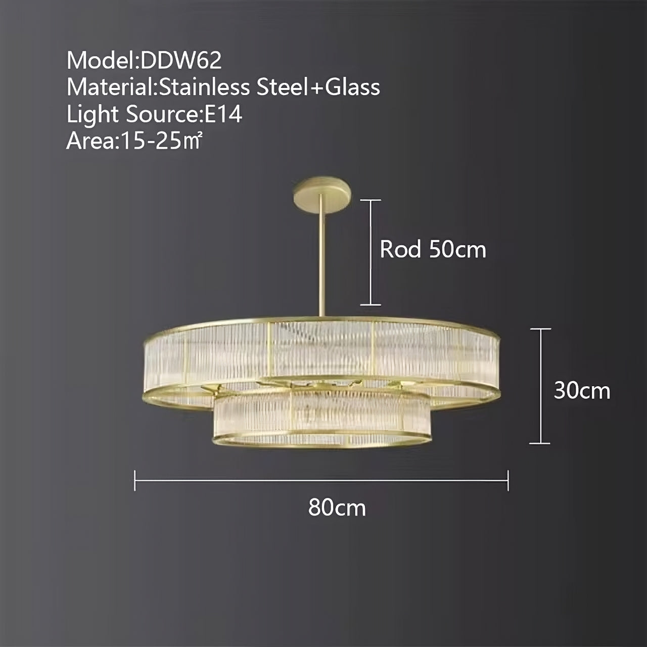 Crystal chandelier - Seren Bay for dining room view 7