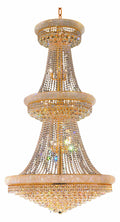 Gold Tiered chandelier - Jessa Gleam for dining room view 1