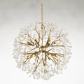 Acrylic Linear chandelier - Tessa Stone for dining room view 1