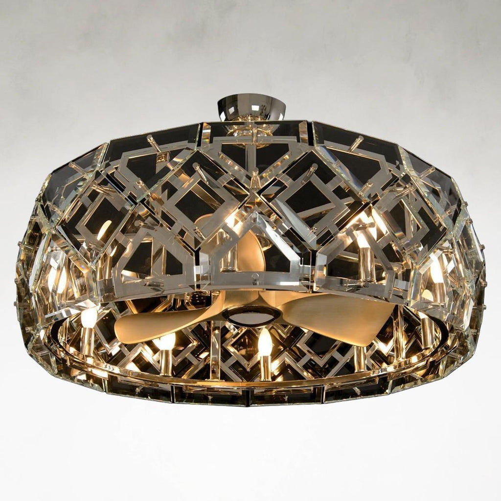 Acrylic chandelier - Uma Stone for dining room view 6