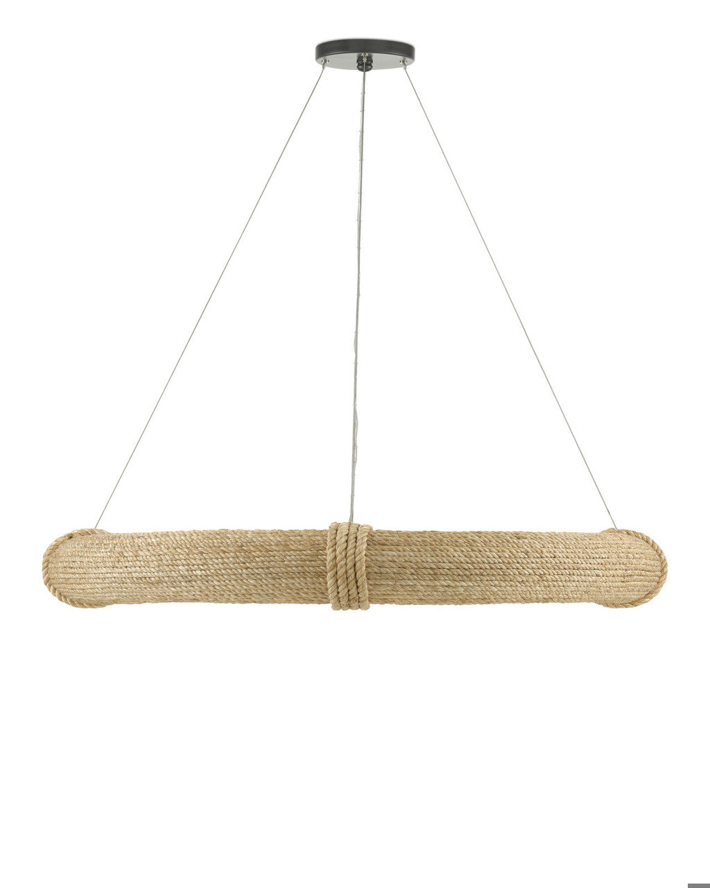 Black Iron Round chandelier - Aurelia Meadow for dining room view 1