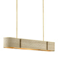 Gold Iron Round chandelier - Iris Meadow for dining room view 1