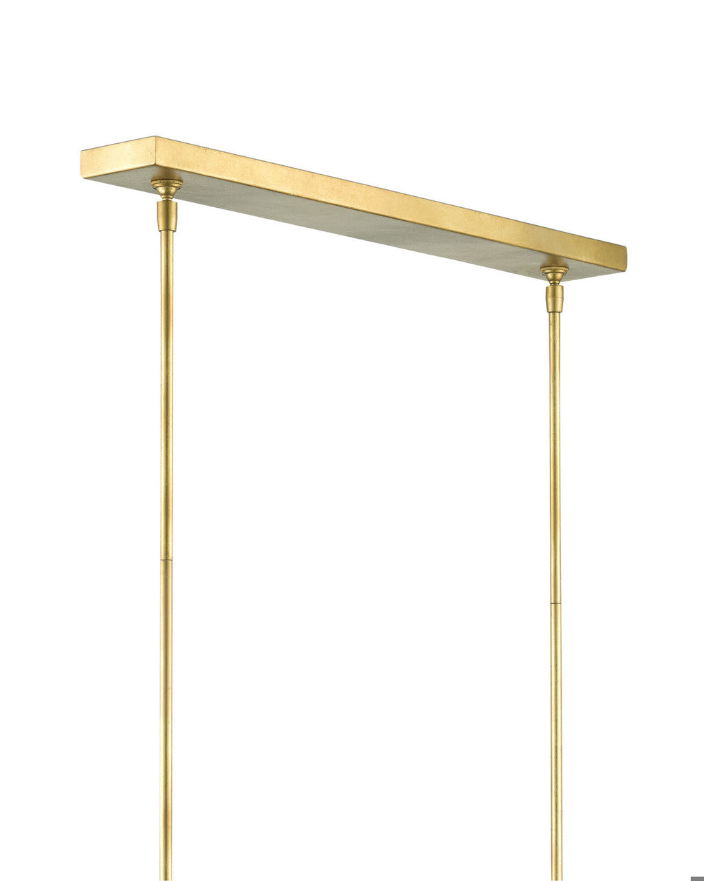 Gold Iron Round chandelier - Iris Meadow for dining room view 3