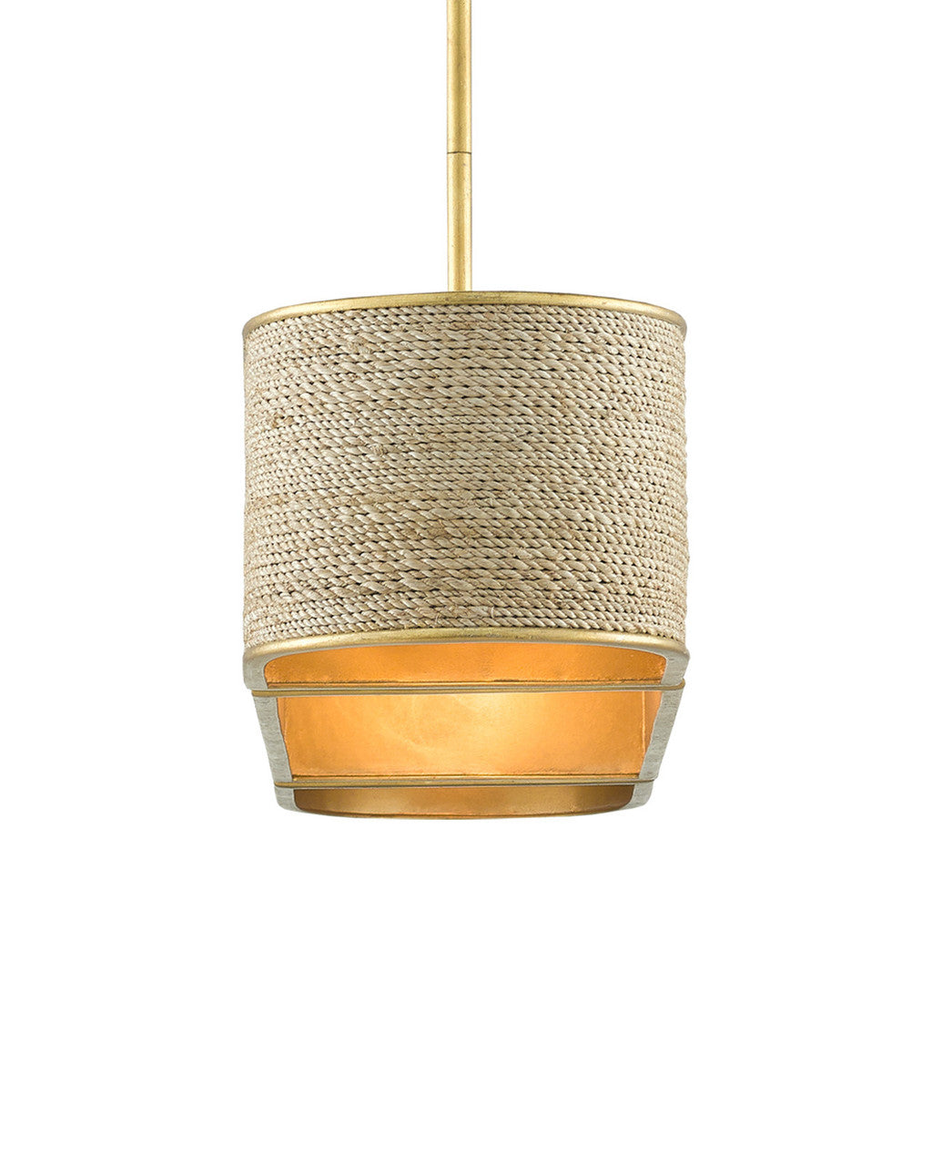 Gold Iron Round chandelier - Iris Meadow for dining room view 6