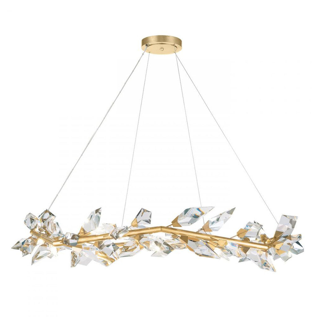 Royyo Pendant, 7-Light, Linear, LED, Matte Black, Matte Black Canopy, 44"W (RYP-L7-SW-MTB 407UEKX)