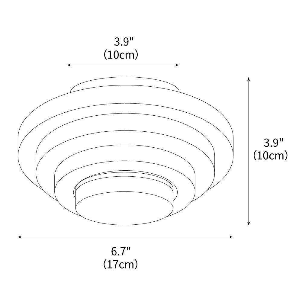 Aperture Ceiling Lamp 6.7"