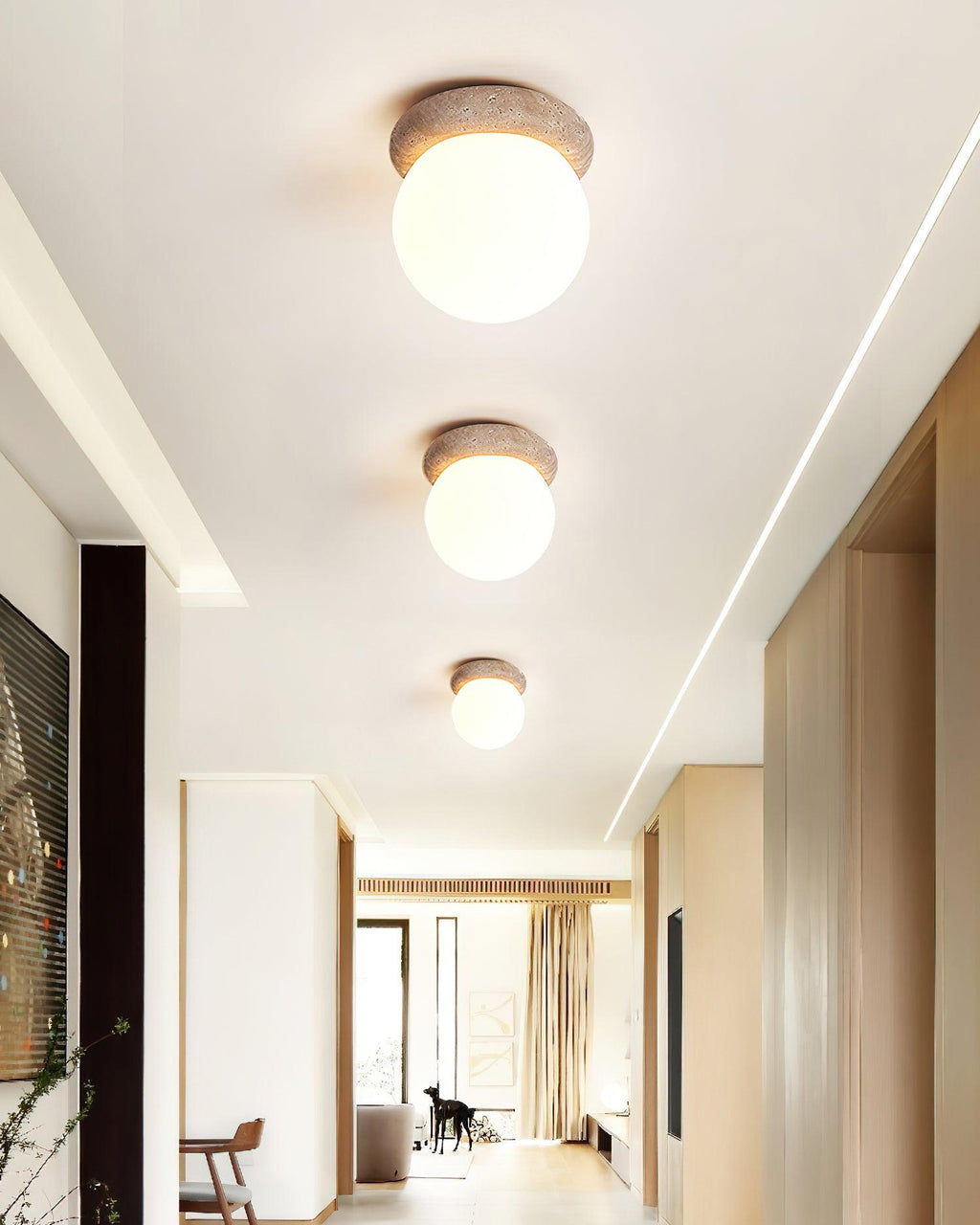 Asteroid Ceiling Lamp 6.3"