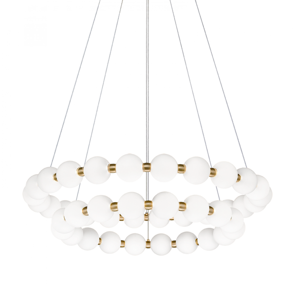 Black Iron Candle chandelier - Dorian Meadow for dining room view 2