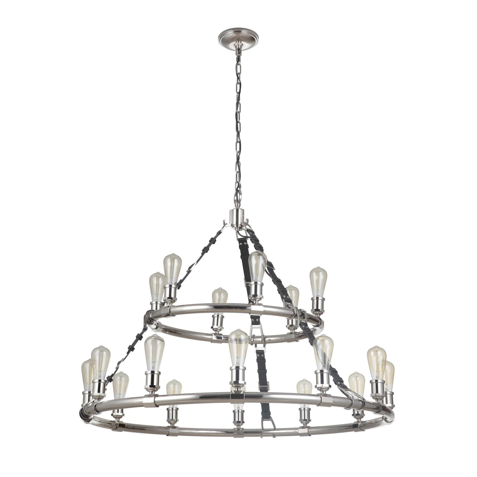 18-Light 43 in. Chandelier - Vela Bloom for dining room view 1