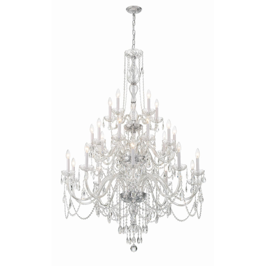 Candle chandelier - Jovie Arc for dining room view 2