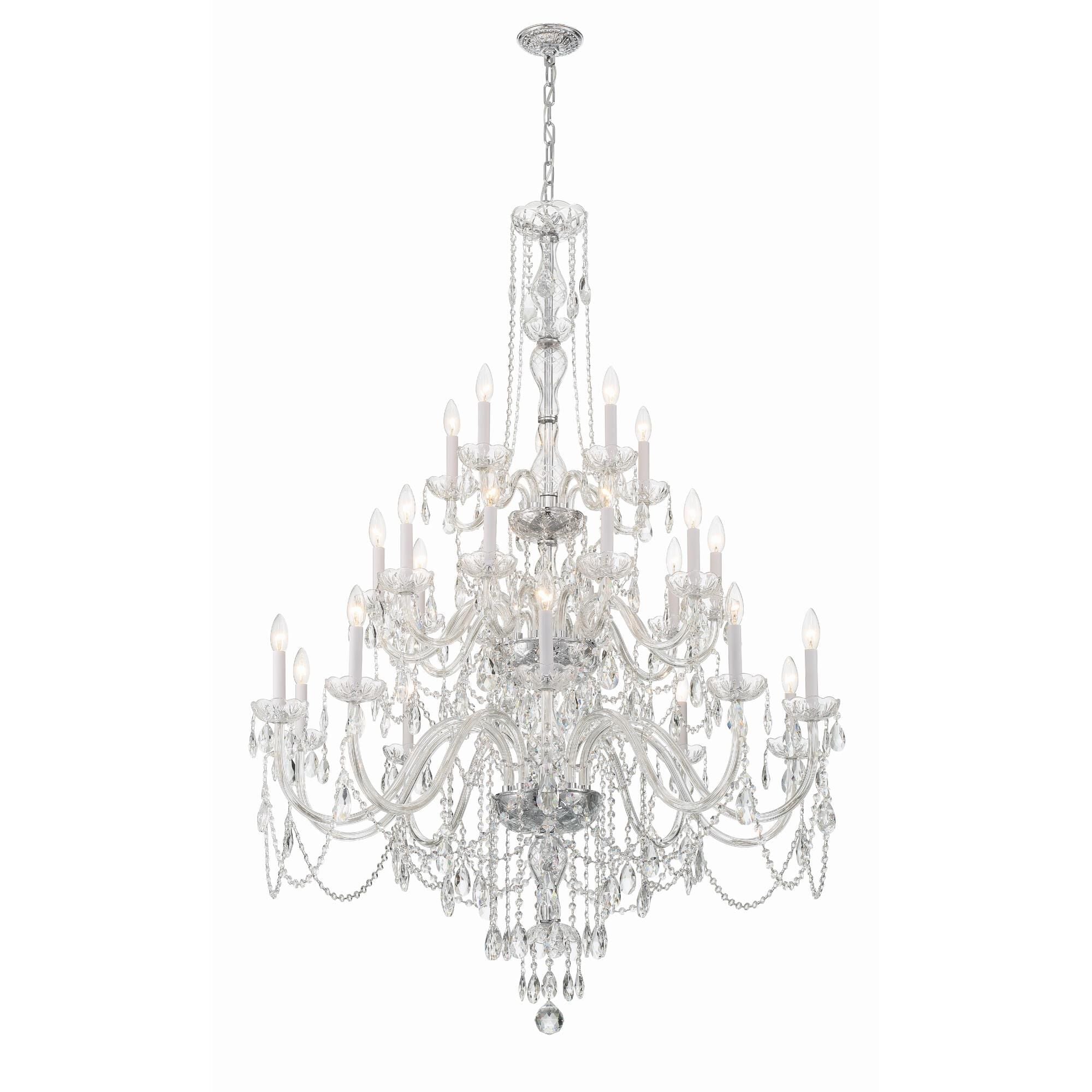 Candle chandelier - Jovie Arc for dining room view 2