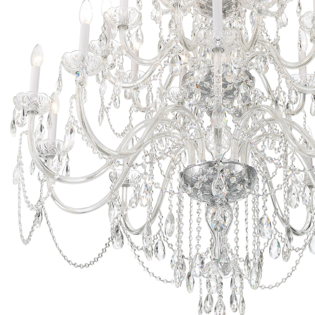Candle chandelier - Jovie Arc for dining room view 5