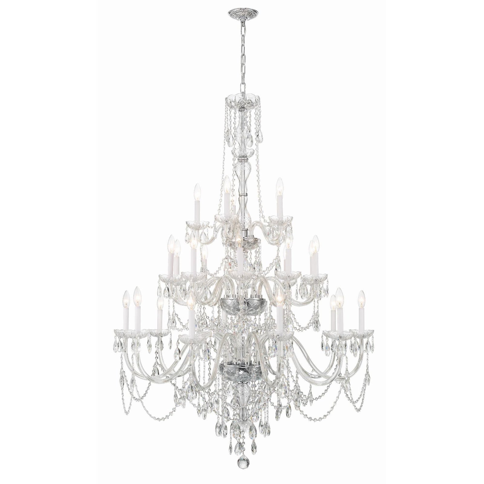 Candle chandelier - Jovie Arc for dining room view 1