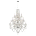 Candle chandelier - Lazuli Arc for dining room view 1